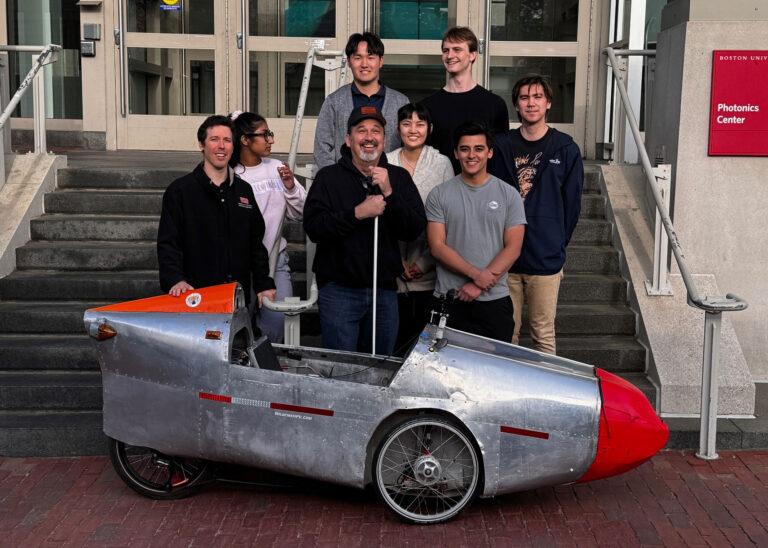 Dan Parker worked with Boston University to develop semi-autonomous bicycles for people with visual impairments.